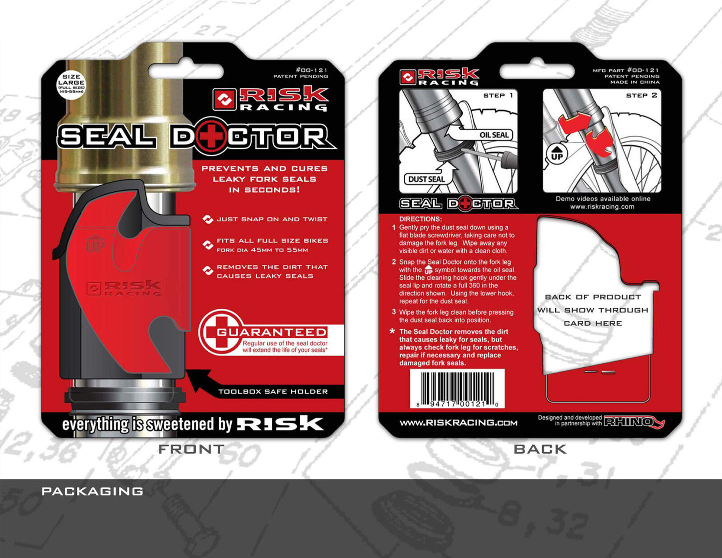 Risk Racing Seal Doctor Large 45-55mm