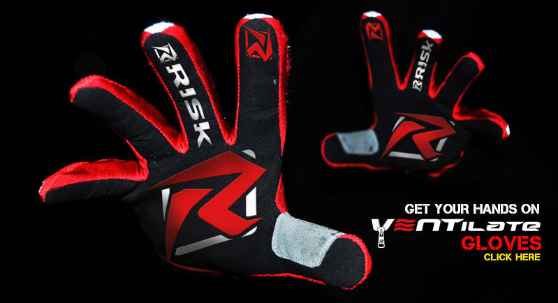 Risk Racing Motocross Handschuhe Ventilate Gloves + 1 Set Risk Palms Gratis!