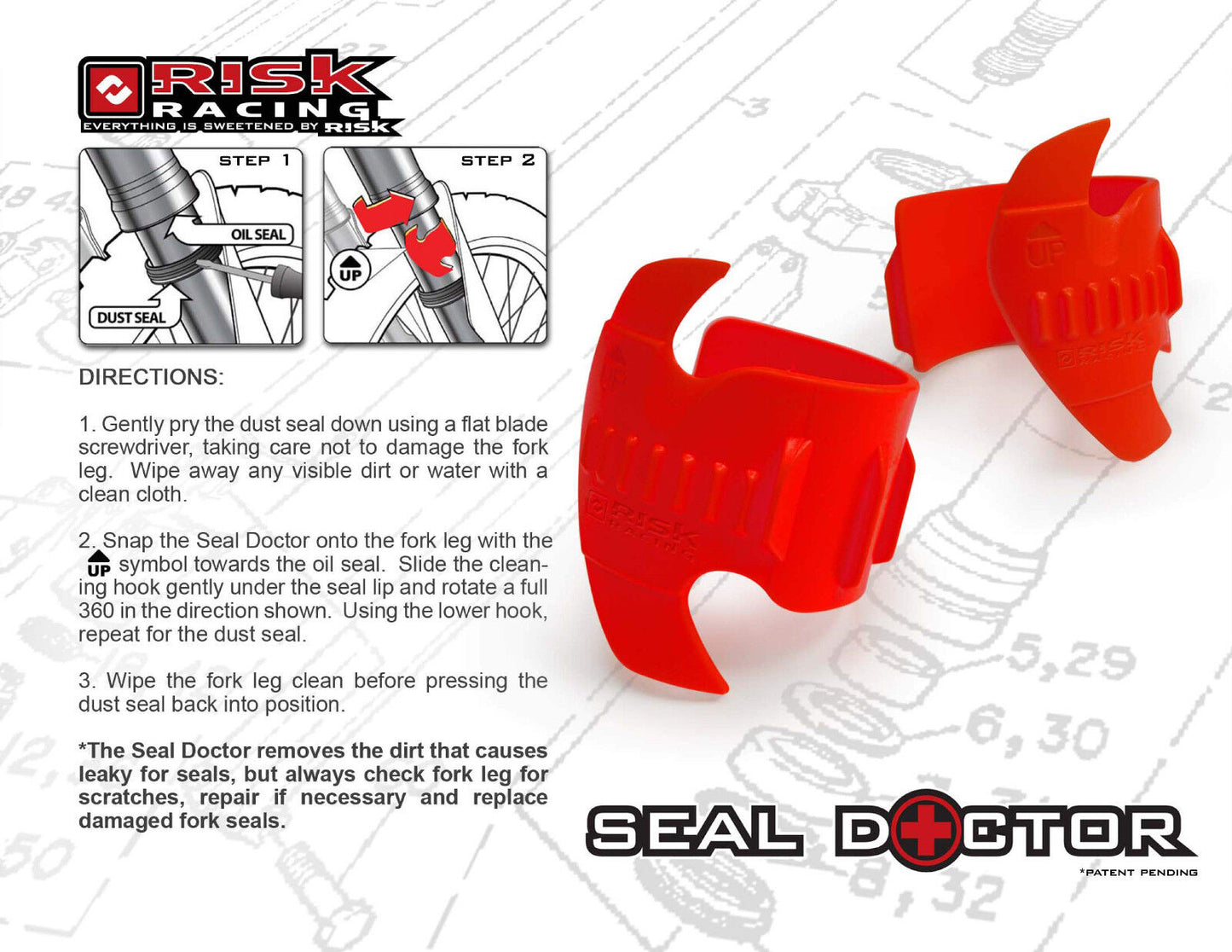 Risk Racing Seal Doctor Large 45-55mm