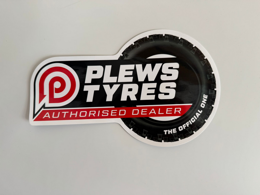 Plews Tyres Sticker
