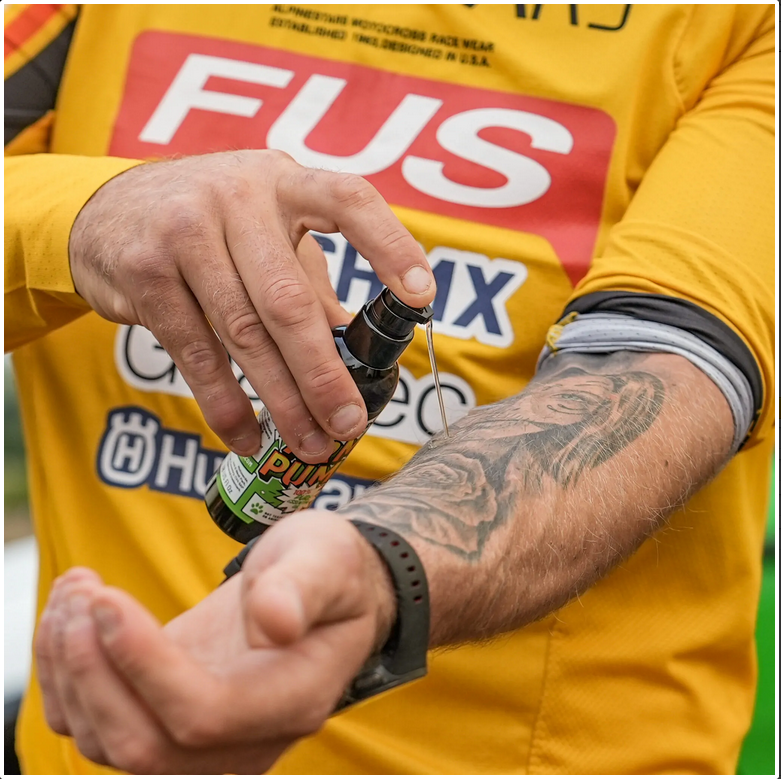Motoverde MX Arm-Pump, Gel gegen Muskelkater, Motocross Fahrrad