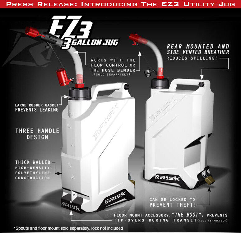 Risk Racing EZ3 Floor Mount Halterung für unseren Kanister (EZ3 Gallon)