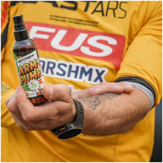 Motoverde MX Arm-Pump, Gel gegen Muskelkater, Motocross Fahrrad