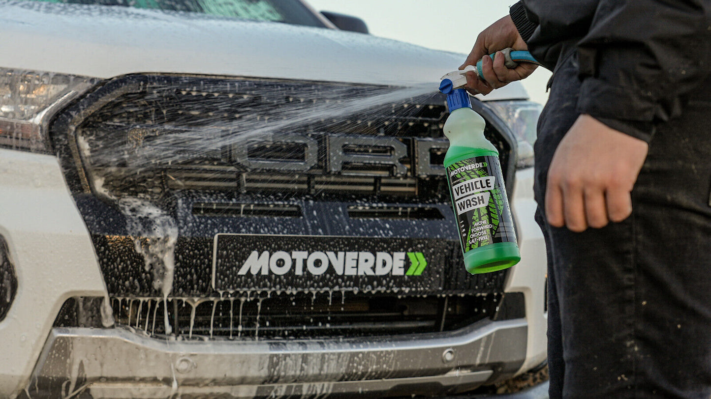 Motoverde Vehicle Wash 1 Liter  Wohnmobil PKW Reiniger mit Aufsatz