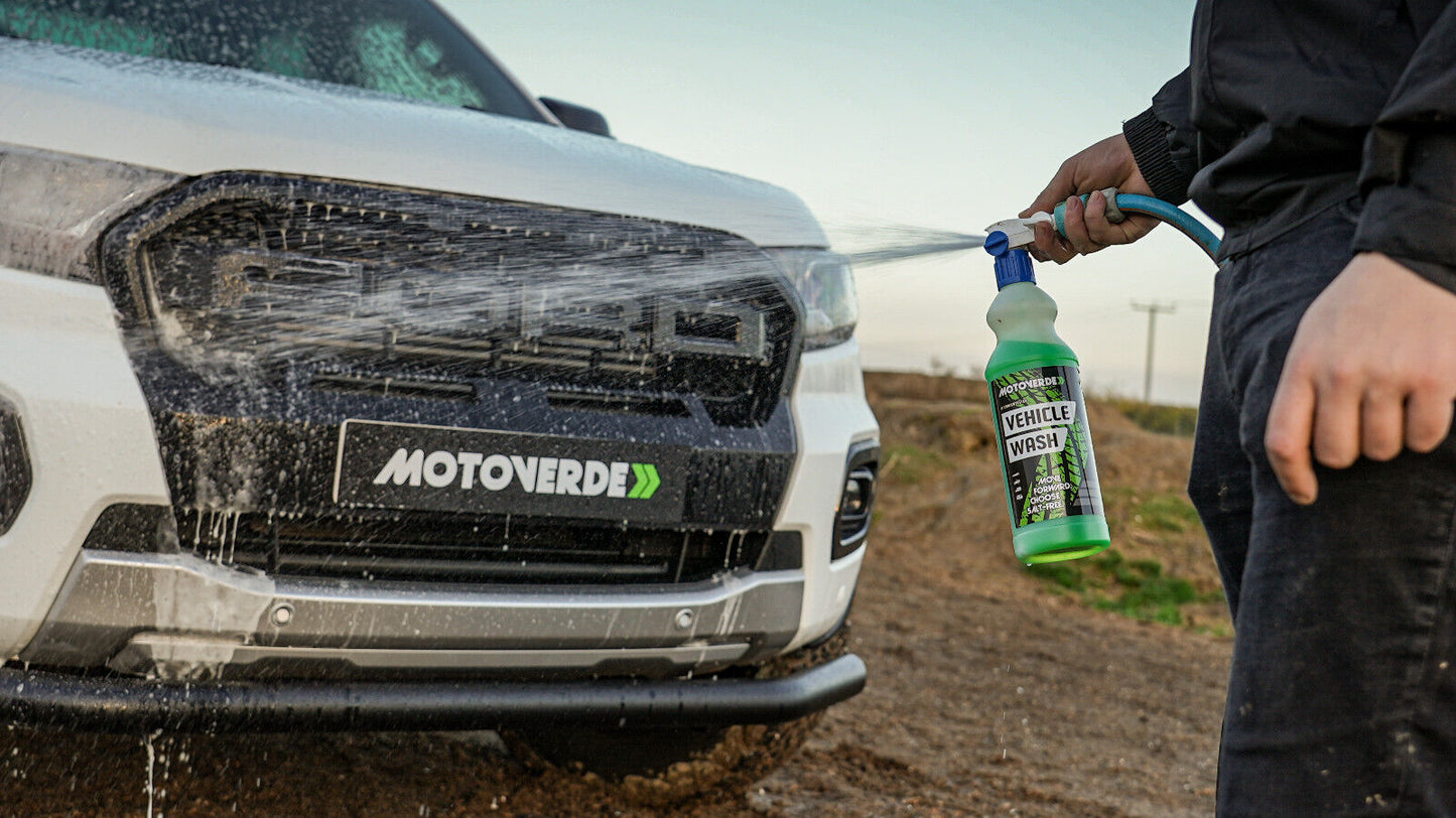 Motoverde Vehicle Wash 1 Liter  Wohnmobil PKW Reiniger mit Aufsatz